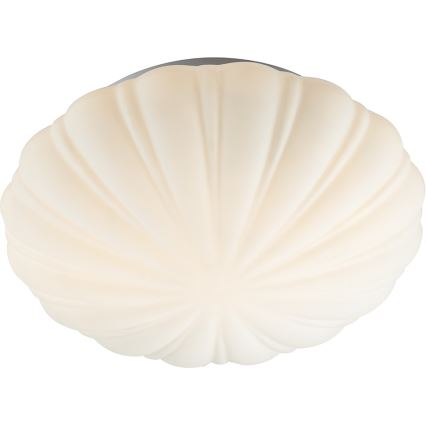 Där Lighting CAF502 - vannitoa laelamp CAFE 1xE27/60W/230V, läbimõõt 27 cm, IP44, valge