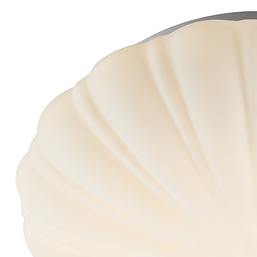 Där Lighting CAF502 - vannitoa laelamp CAFE 1xE27/60W/230V, läbimõõt 27 cm, IP44, valge