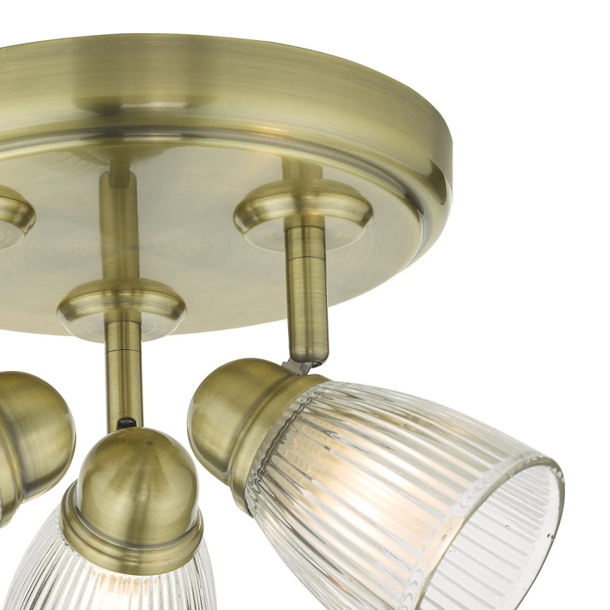 Där Lighting CED7675 - Vannitoa punktvalgusti CEDRIC 3xG9/25W/230V IP44 messing