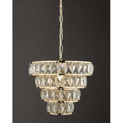Där Lighting CER0135 - ketiga lühter CERYS 1xE27/60W/230V kuldne