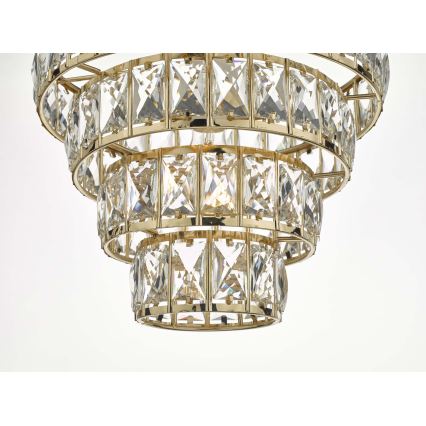 Där Lighting CER0135 - ketiga lühter CERYS 1xE27/60W/230V kuldne