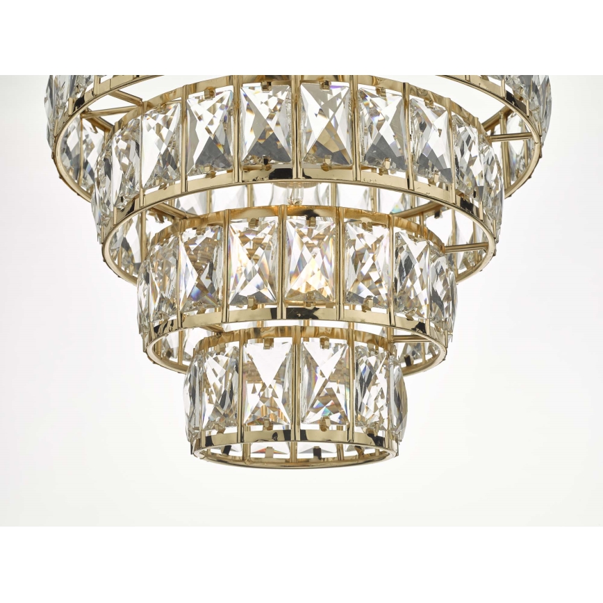 Där Lighting CER0135 - ketiga lühter CERYS 1xE27/60W/230V kuldne