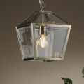 Där Lighting CHU0175 - ketiga lühter CHURCHILL 1xE27/60W/230V messing