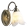 Där Lighting DOU0775 - Seinalamp DOUBLET 1xE14/40W/230V messing