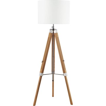 Där Lighting EAS4943 - Põrandalamp EASEL 1xE27/60W/230V pruun