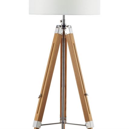 Där Lighting EAS4943 - Põrandalamp EASEL 1xE27/60W/230V pruun