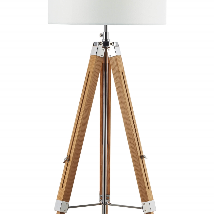 Där Lighting EAS4943 - Põrandalamp EASEL 1xE27/60W/230V pruun
