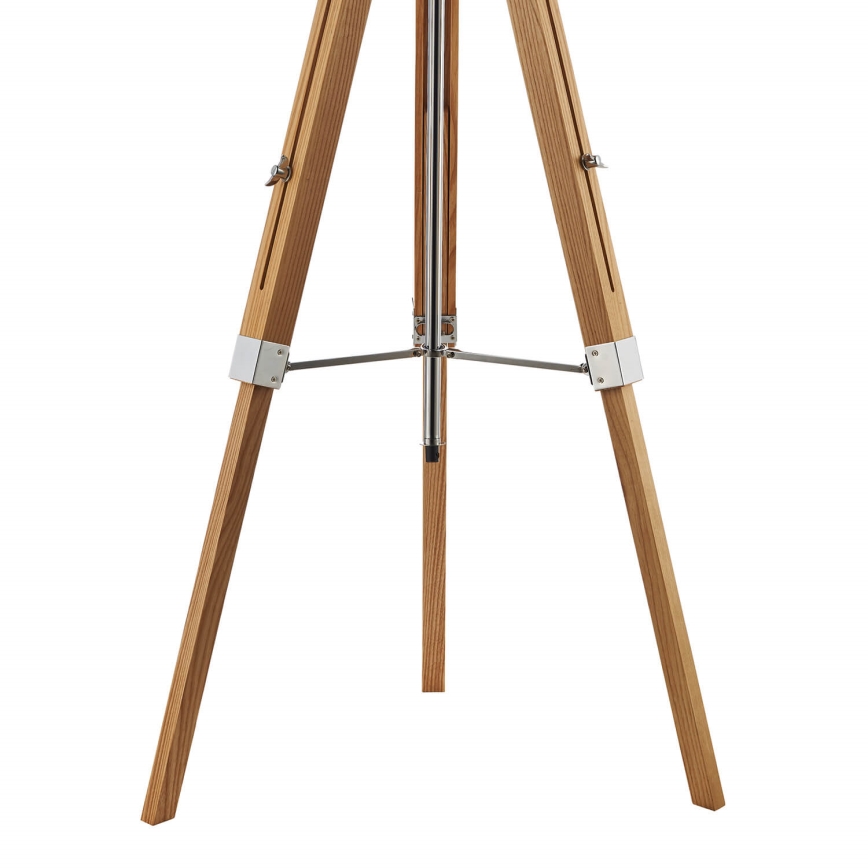 Där Lighting EAS4943 - Põrandalamp EASEL 1xE27/60W/230V pruun