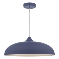 Där Lighting KAE0123 - Rippvalgusti juhtmega KAELAN 1xE27/60W/230V sinine