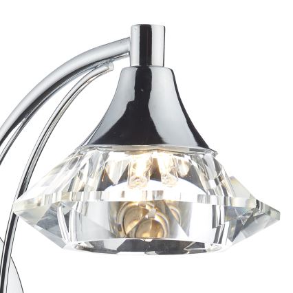 Där Lighting LUT0750 - Seinavalgusti LUTHER 1xG9/40W/230V läikiv kroom