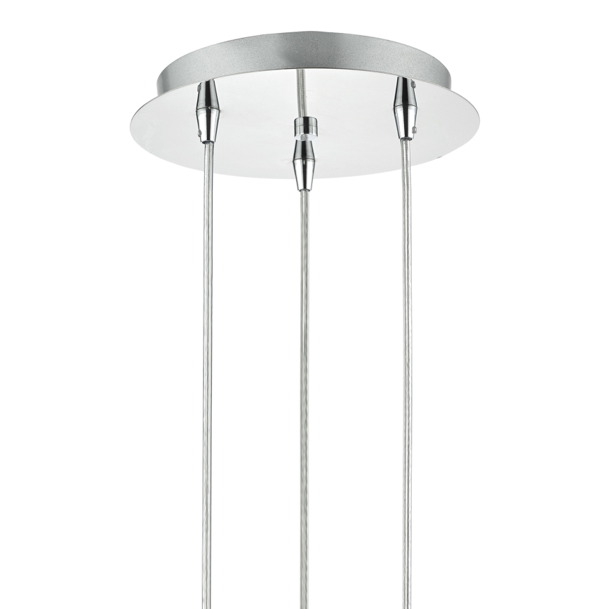 Där Lighting LYA0350 - LYALL rippvalgusti kaabliga 3xG9/40W/230V läikiv kroom