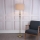 Där Lighting MAD4975 - Põrandalamp MADRID 1xE27/60W/230V pruun/messing
