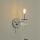 Där Lighting OLE0750 - Seinalamp OLEANA 1xE14/40W/230V läikiv kroom