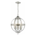 Där Lighting VAN0338 - Ahelaga lühter VANESSA 3xE14/40W/230V läikiv kroom
