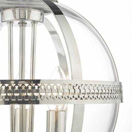 Där Lighting VAN0338 - Ahelaga lühter VANESSA 3xE14/40W/230V läikiv kroom