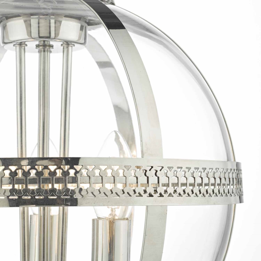 Där Lighting VAN0338 - Ahelaga lühter VANESSA 3xE14/40W/230V läikiv kroom