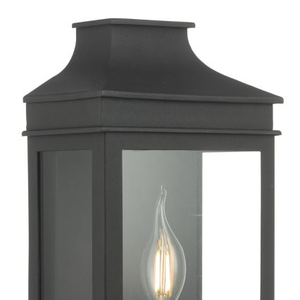 Där Lighting VAP5222 - välisseinavalgusti VAPOUR 1xE14/60W/230V IP44 must