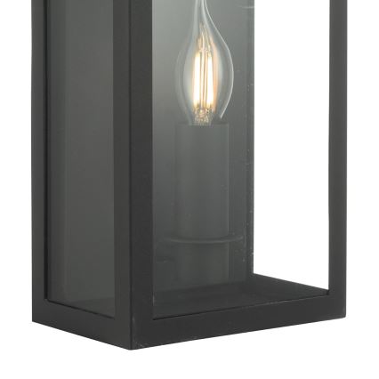 Där Lighting VAP5222 - välisseinavalgusti VAPOUR 1xE14/60W/230V IP44 must