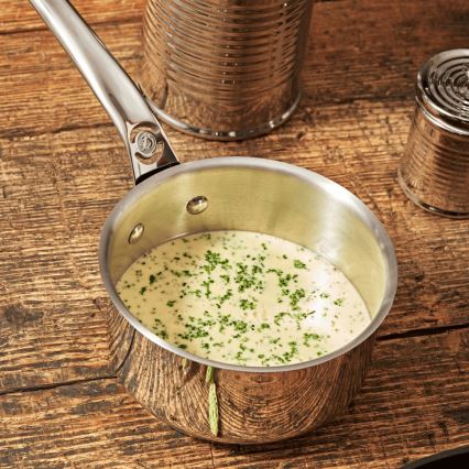 De Buyer 3410.04 - 4-osaline MILADY roostevabast terasest pottide komplekt