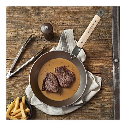 De Buyer 5710.24 - Pann MINERAL B BOIS 24 cm, terasest