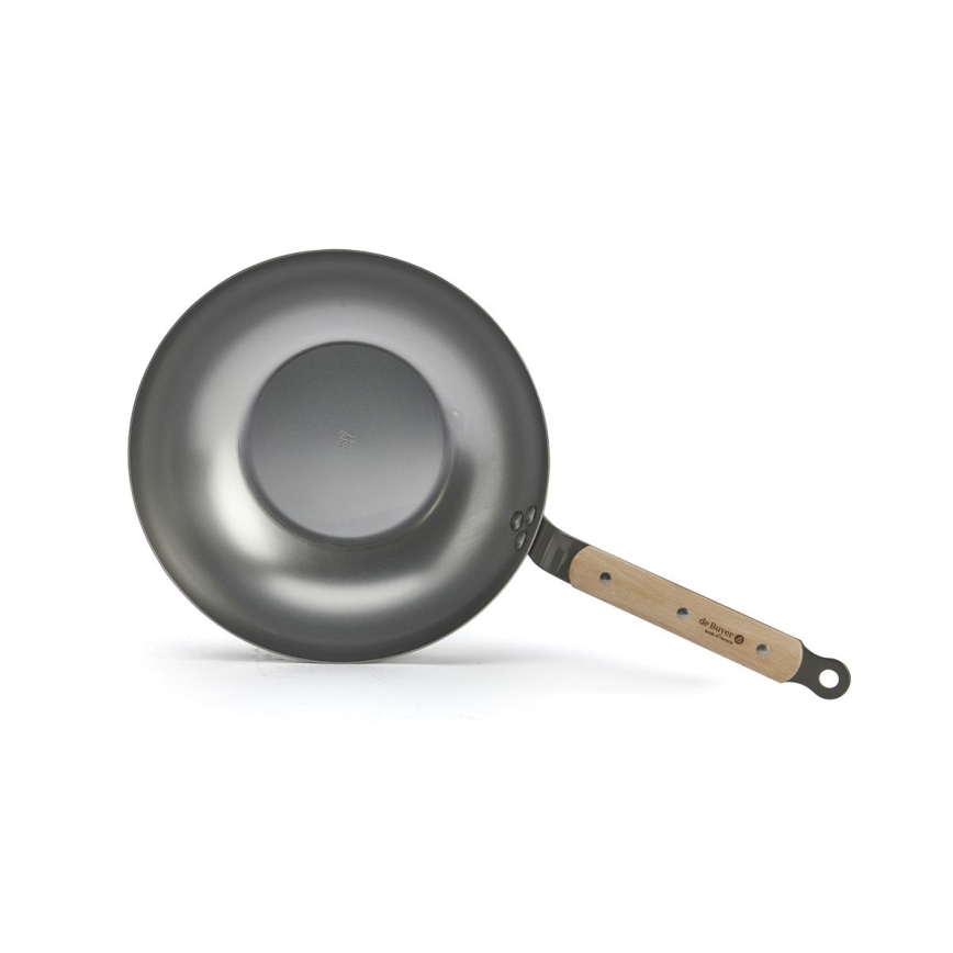 De Buyer 5717.28 - Wokpann MINERAL B BOIS 28 cm
