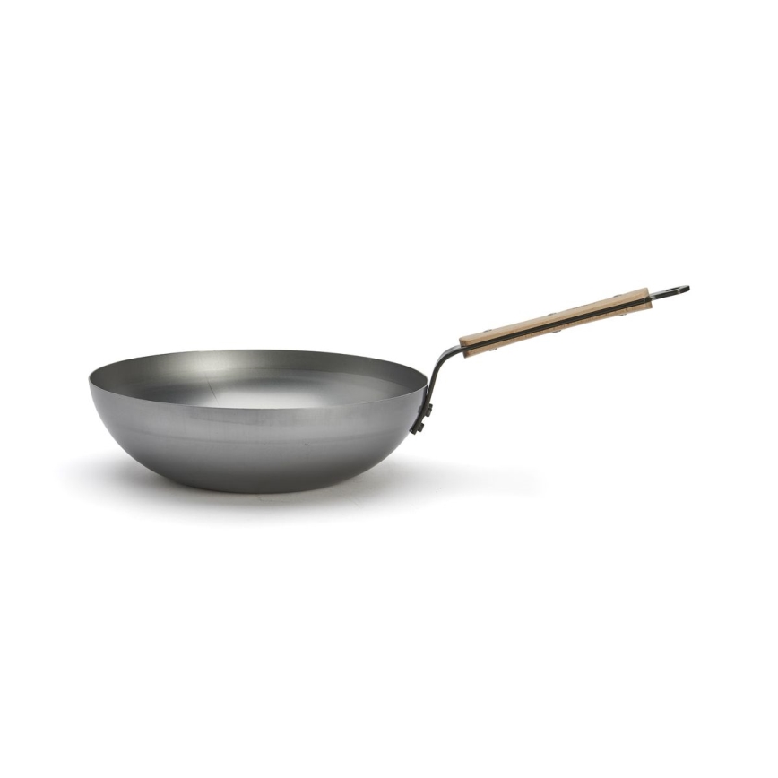 De Buyer 5717.28 - Wokpann MINERAL B BOIS 28 cm