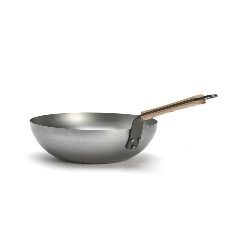 De Buyer 5717.28 - Wokpann MINERAL B BOIS 28 cm