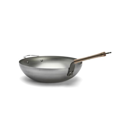 De Buyer 5717.32 - Wok-pann MINERAL B BOIS 32 cm