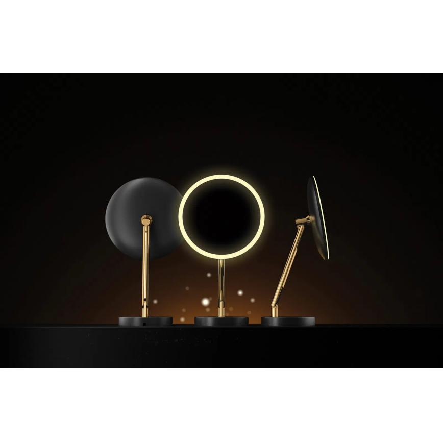 Deante ADI_Z812 - LED vannitoa laetav meigipeegel SILIA LED/5V 5000 mAh 2700-6500K IP44