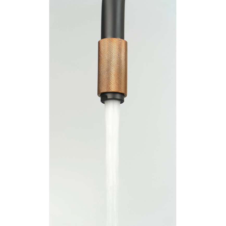 Deante BCA_B64M - ASTER valamusegisti, must/messing