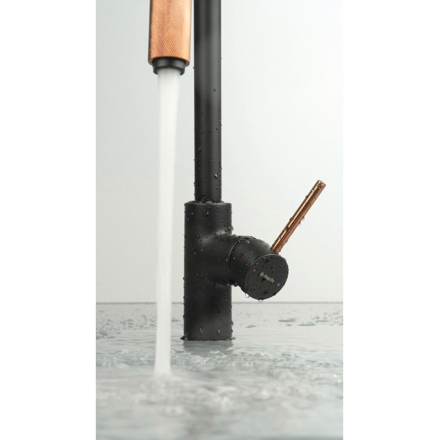 Deante BCA_B64M - ASTER valamusegisti, must/messing