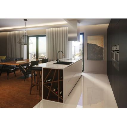 Deante BCA_B64M - ASTER valamusegisti, must/messing