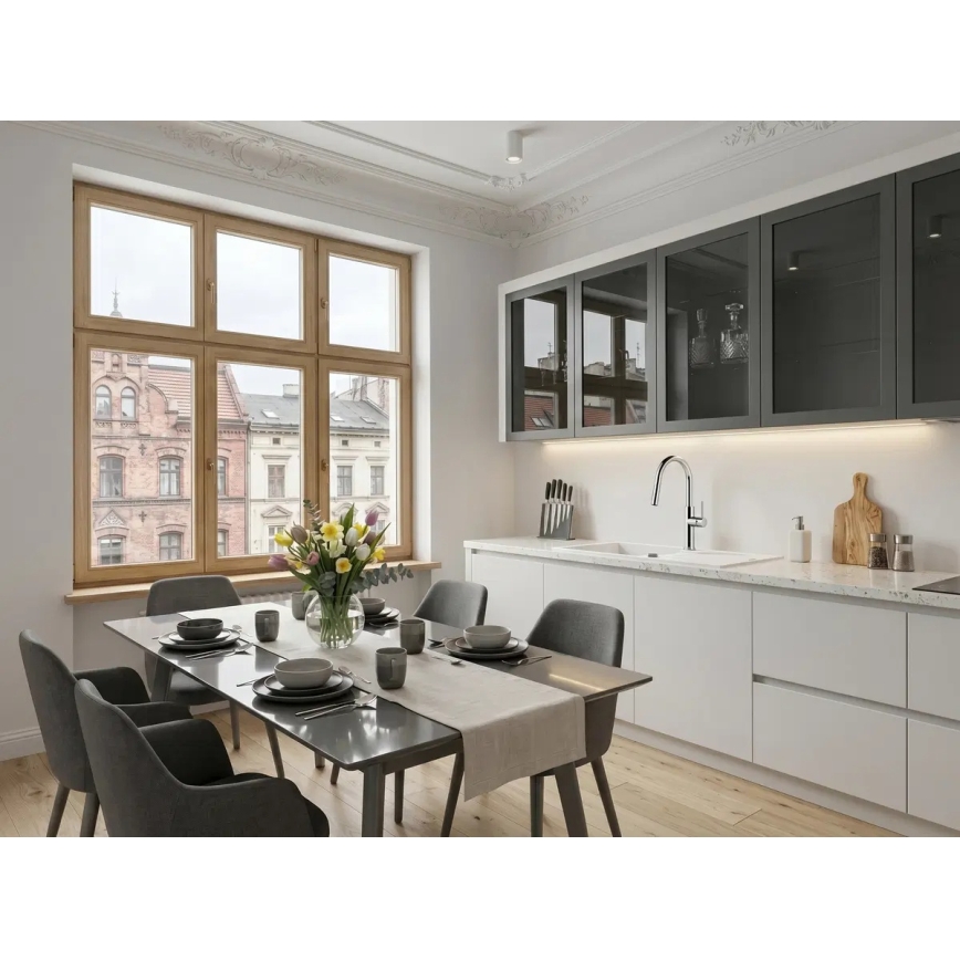 Deante BQJ_062M - Köögisegisti EVORA läikiv kroom