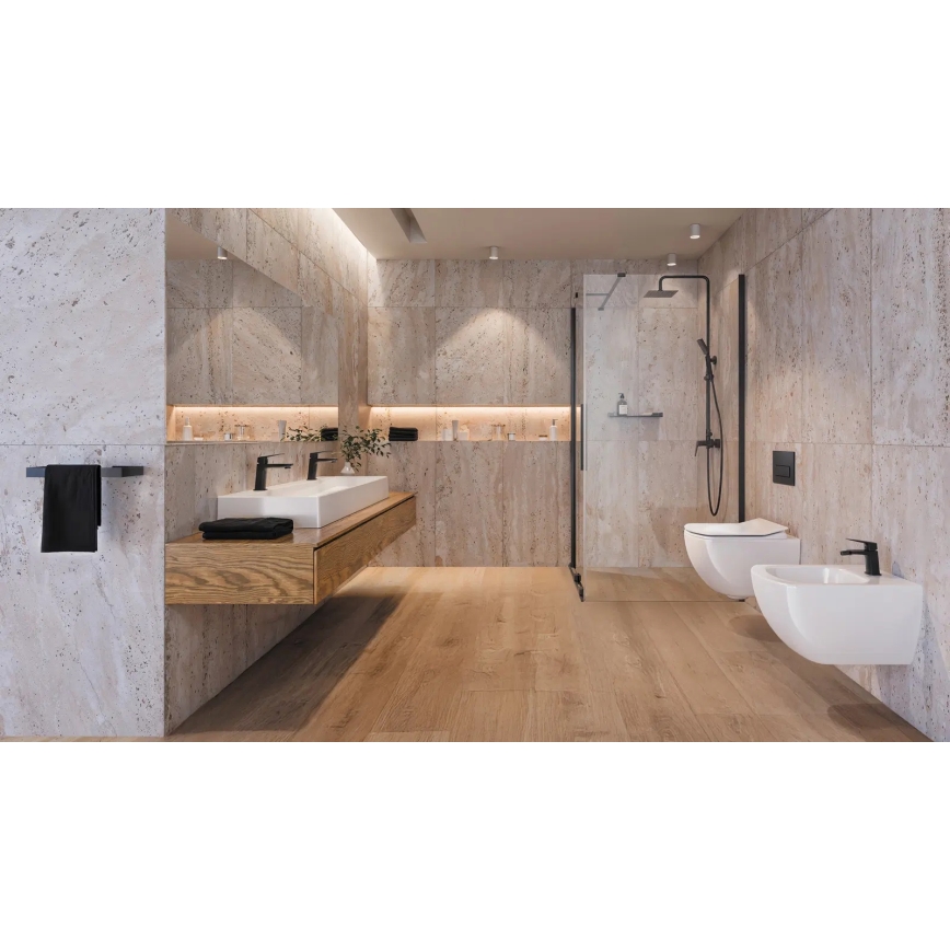 Deante BQL_N30M - BLUR bidee segisti, must