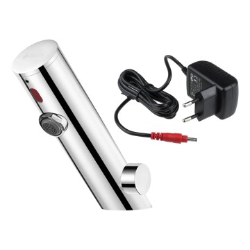 Deante BQR_P29V - Puutevaba valamu kraan temperatuuri regulatsiooniga SENSE 230/6V poleeritud teras