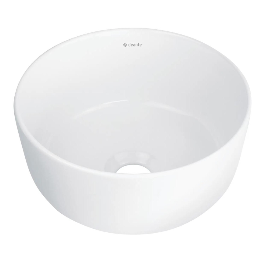 Deante CDJ_6U2S - Kraanikauss töötasapinnale JASMIN d. 28 cm keraamika/valge