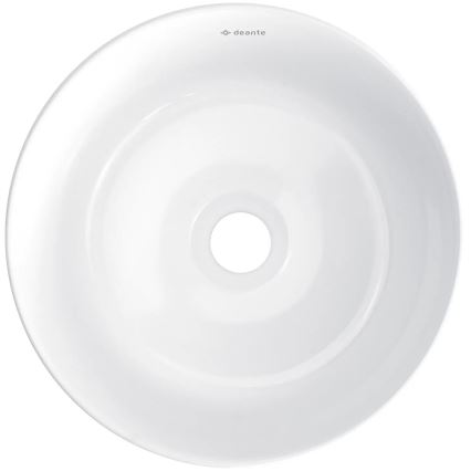 Deante CDJ_6U2S - Kraanikauss töötasapinnale JASMIN d. 28 cm keraamika/valge