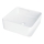 Deante CDJ_6U3S - Lauaplaadile paigaldatav valamu JASMIN 34,5x34,5 cm keraamika/valge