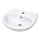 Deante CDJ_6U4W - Seinale kinnitatav valamu segistiavaga JASMIN 45,7x36,4 cm keraamika/valge