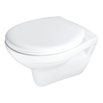Deante CMOD6SPW - Riputatav WC-pott SoftClose istmekaanega BORO keraamika/valge