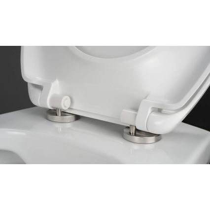 Deante CMOD6SPW - Riputatav WC-pott SoftClose istmekaanega BORO keraamika/valge