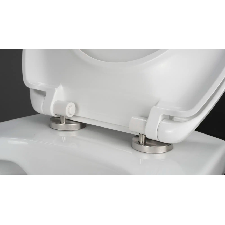 Deante CMOD6SPW - Riputatav WC-pott SoftClose istmekaanega BORO keraamika/valge