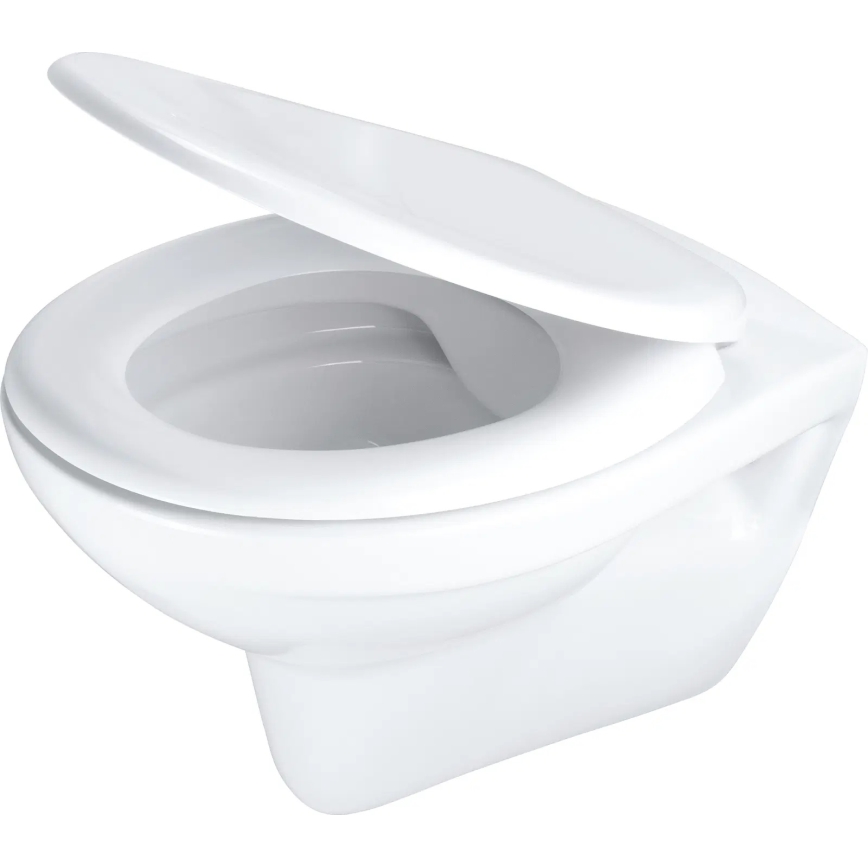 Deante CMOD6SPW - Seinale kinnitatav WC-pott koos prill-lauaga BORO keraamika/valge