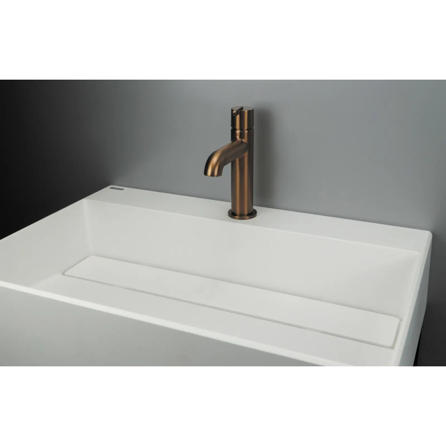 Deante CQR_AU6M - Kraanikauss töötasapinnale CORREO 40x60 cm graniit/alabaster