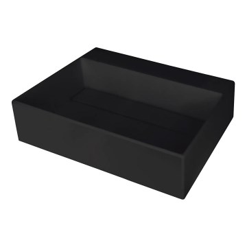 Deante CQR_NU5M - CORREO 40x50 cm valamuplaat pesuvalamu graniit/must