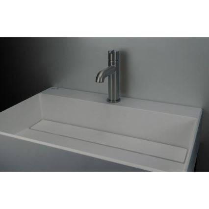 Deante CQR_SU6M - Kraanikauss töötasapinnale CORREO 40x60cm graniit/metallik hall