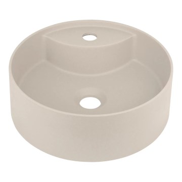 Deante CQS_5U4B - Lauaplaadi valamukausi avausega SILIA, läbimõõt 36 cm, graniit/beez