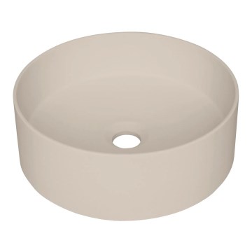 Deante CQS_5U4S - SILIA lauaplaadi valamu pr. 36 cm graniit/beez