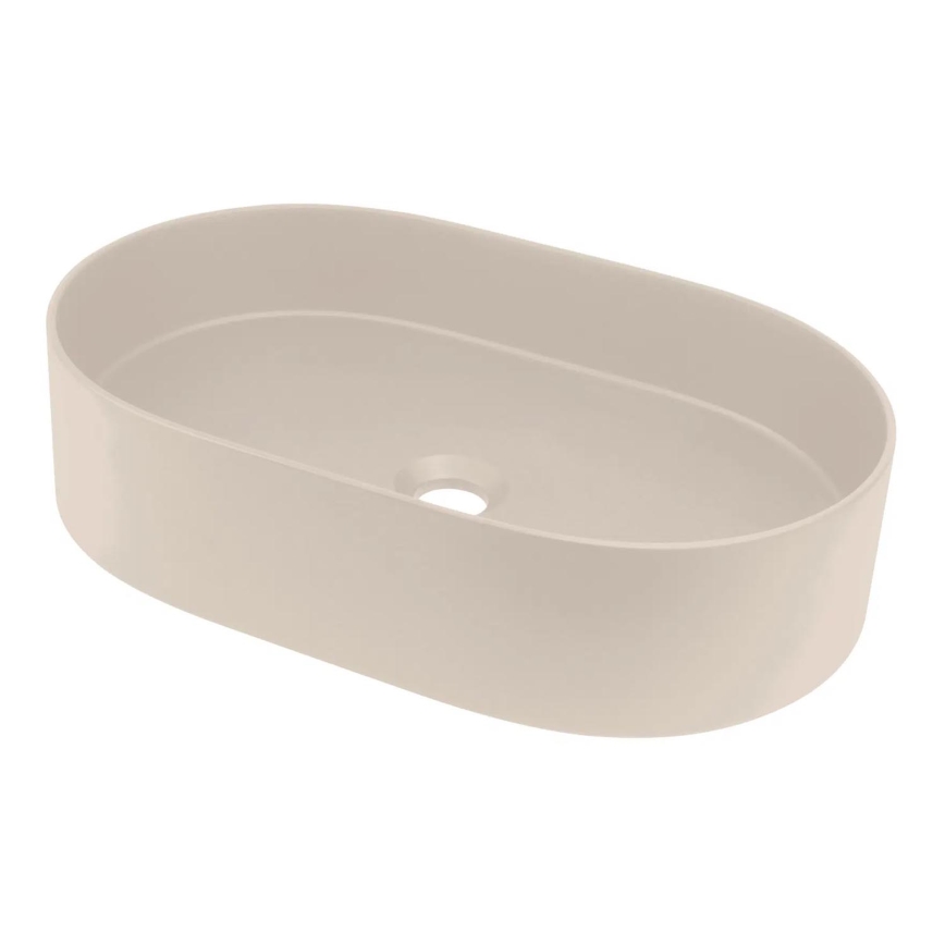 Deante CQS_5U6S - Kraanikauss töötasapinnale SILIA 35x55 cm graniit/beež