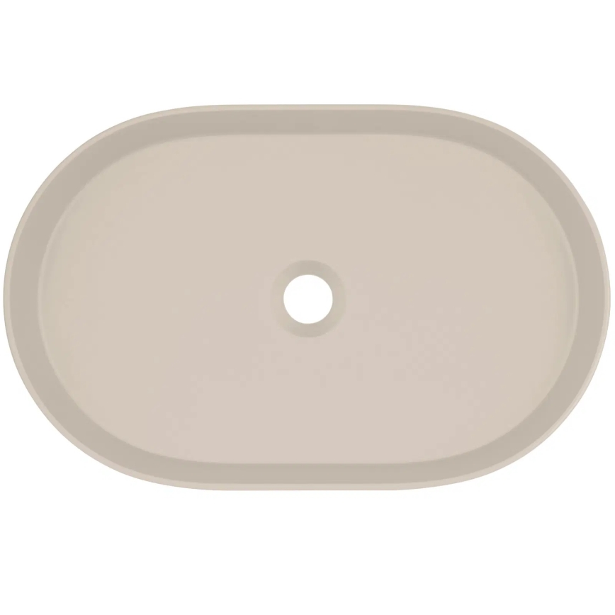 Deante CQS_5U6S - Kraanikauss töötasapinnale SILIA 35x55 cm graniit/beež